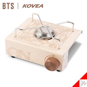 BTS X KOVEA BTS-ON/限定版/キューブ/ミニガスコンロ セット/ピクニック/キャンピング/キャンピングバーナー+ケース
