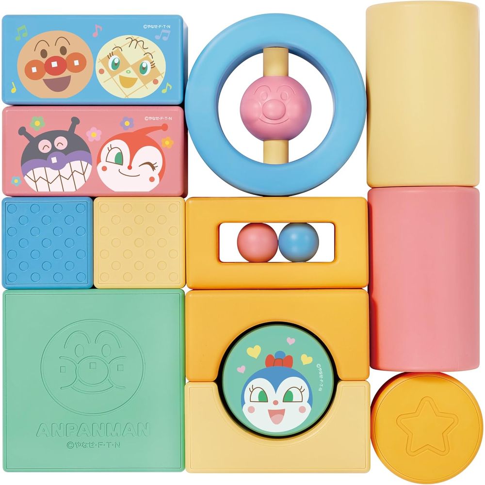 アンパンマン 自然の恵 お米からうまれたつみき はじめてセット 0ヶ月以上