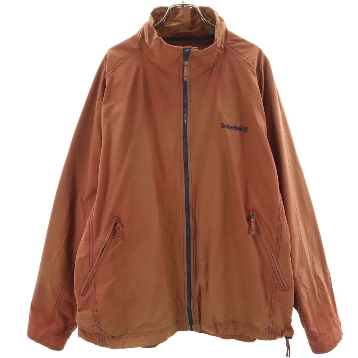 00s オールド ナイロンジャケット XL ブラウン メンズ 古着