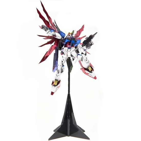 3D立体パズル メタルパズルDIY 装飾 知育玩具 デスティニーガンダム メタリックナノパズル プレゼント コレクション 手先器用 ストレス解消