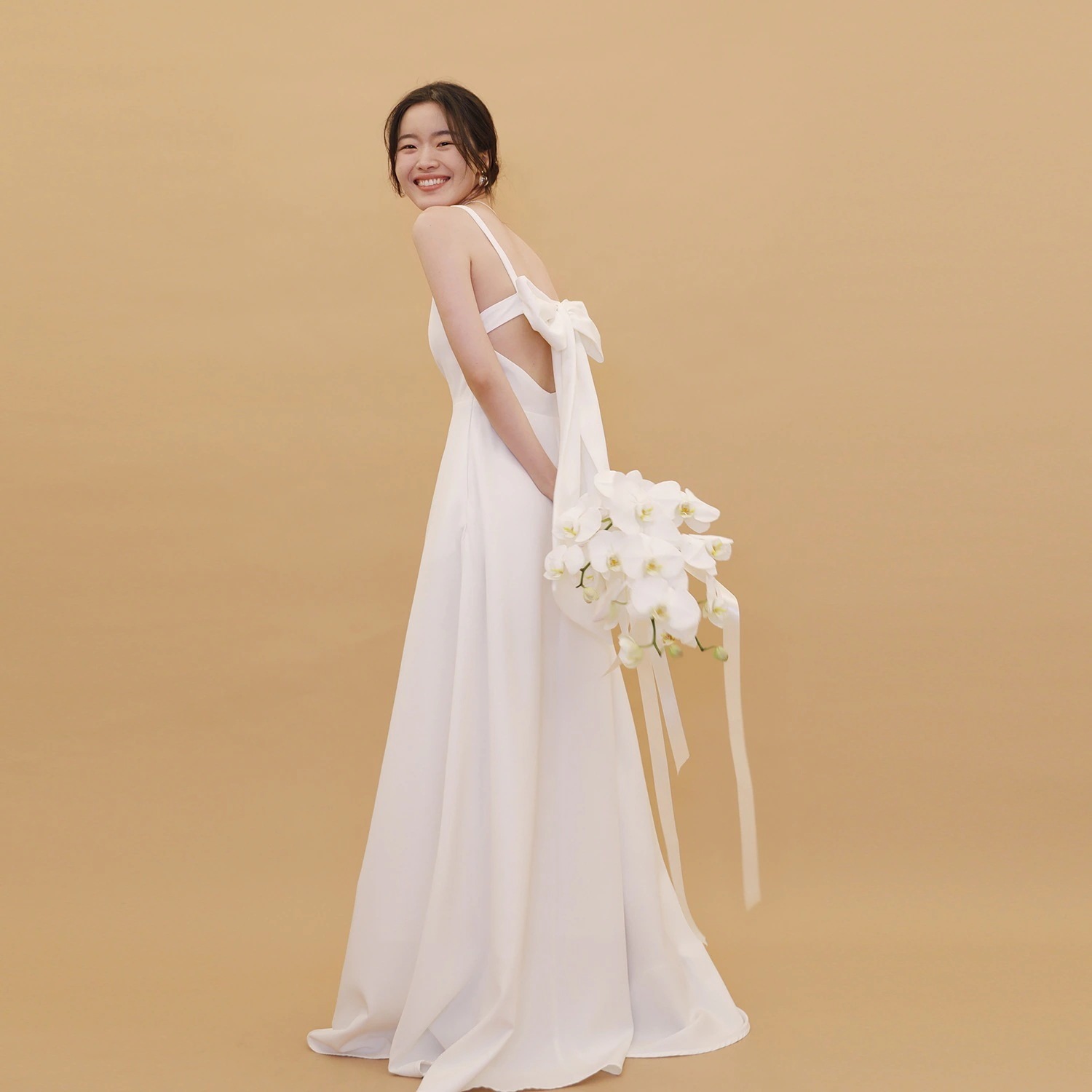 パーティードレスドレス花嫁 蝶結び バックレス キャバドレス ウェディングドレス 結婚式　ドレス ノースリーブワンピース 福袋 T