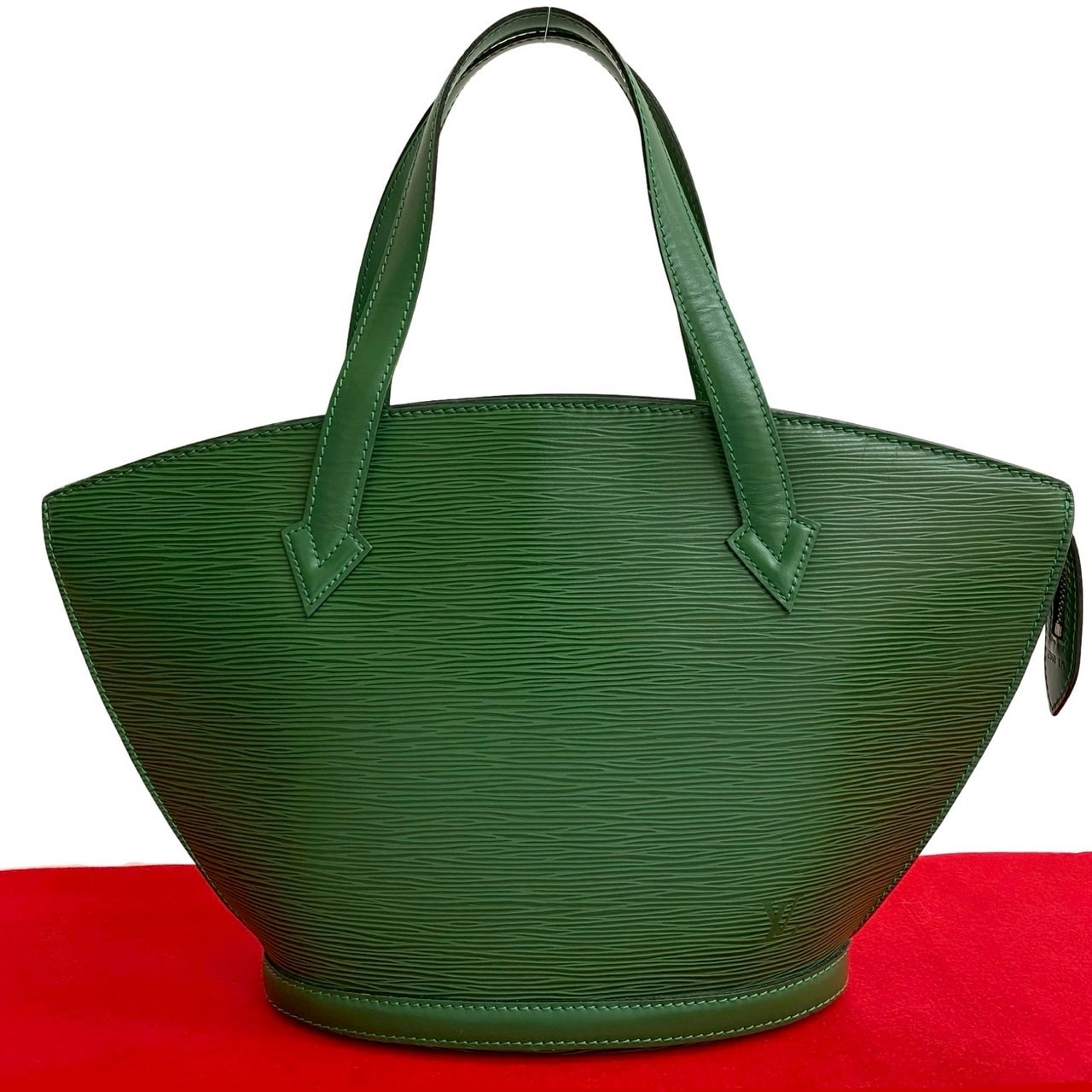 ヴィンテージ サンジャック エピハンドバッグ エピレザー グリーン 47090 44,100円