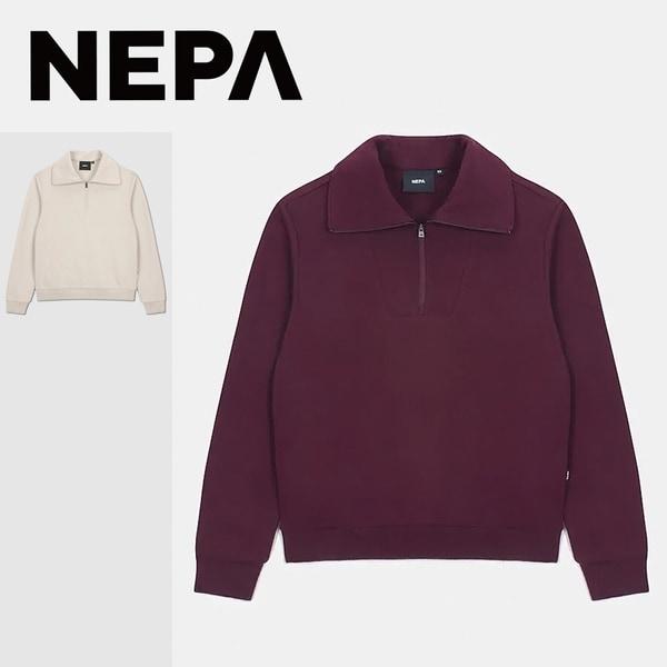 [釜山店] 女性セーター ハーフジップTシャツ 7K85462