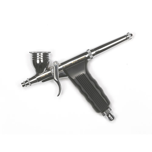 タミヤ【エアーブラシ No.40】スプレーワーク HG トリガーエアーブラシ (カップ一体型) H-4950344078486【74540】