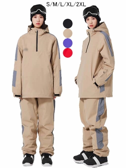 新品セールスキーウェア スノボーウェア 可愛い 男女兼用 スノボ ウェア 暖かい 上下セット ジャケット パンツ ペアスノーウェア スノーボードウェア メンズスノボウェア カップル ボードウェア レデ