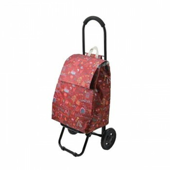 CHARMISS ショッピングカート メルヘンチック柄 15-5016 レッド