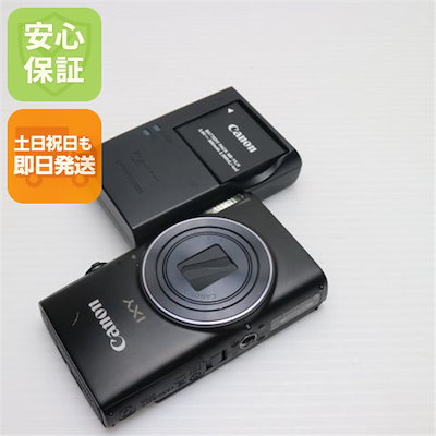 Qoo10] キヤノン 超美品 IXY 640 ブラック コンデ : カメラ・光学機器用