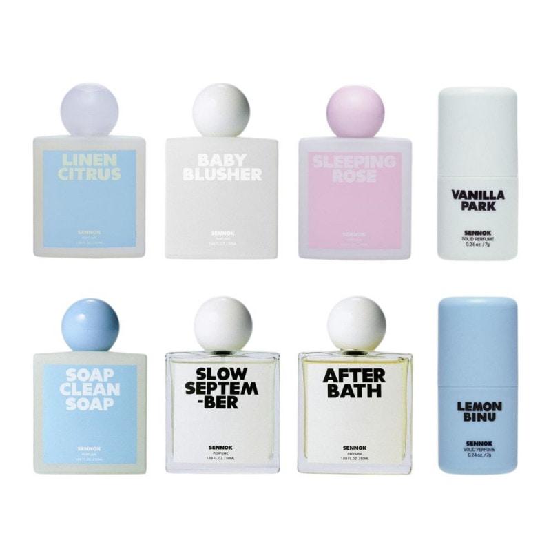 パフューム6種&ソリッドパフューム2種