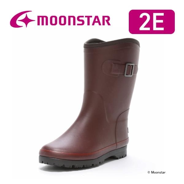 ムーンスター レインブーツ 軽い 長靴 雨靴 防寒 レディース ウィンター シューズ 靴 履きやすい moonstar MF 13RL ブラウン [2024年秋冬新作] 9月6日発売