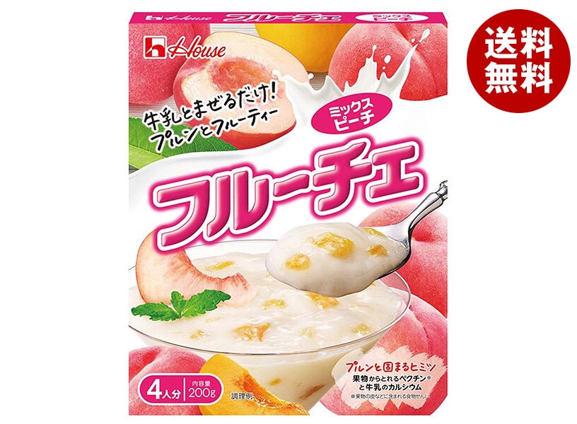 ハウス食品 フルーチェ ミックスピーチ 200g＊30個入＊(2ケース)