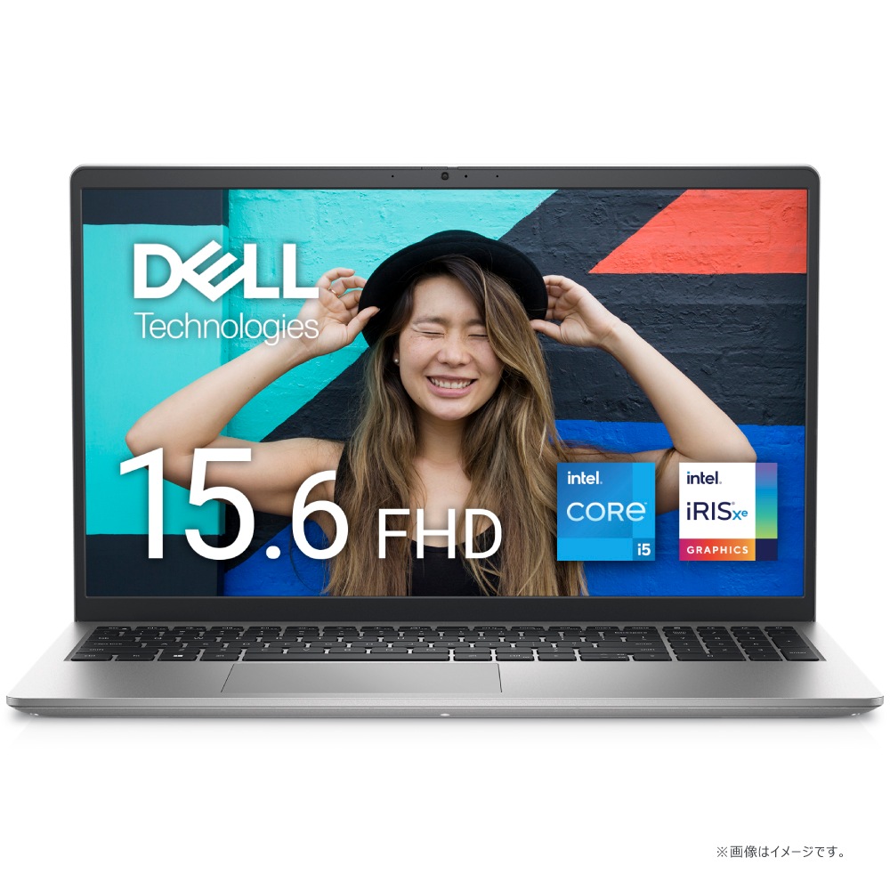DELL（デル） 15.6型 ノートパソコン Inspiron 15 3520（Core i5/ メモリ 16GB/ 512GB SSD）-　プラチナシルバー NI355JEHLNPS