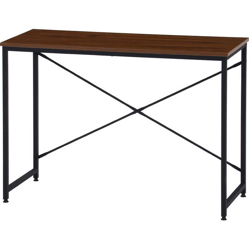 不二貿易　シンプルデスク アチーブ ブラウン　60583