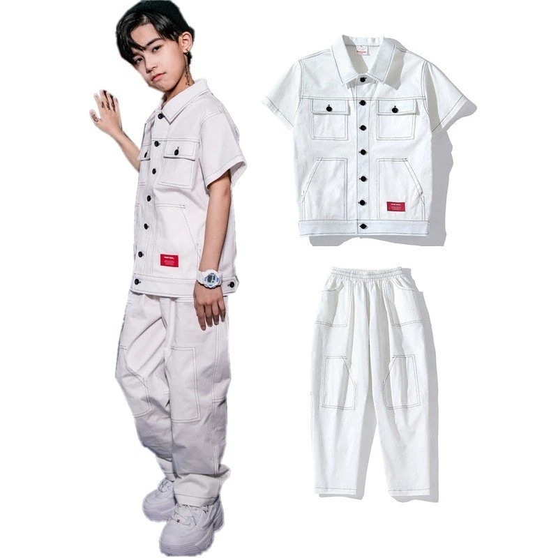 カーゴパンツ ヒップホップダンス 衣装 ダンス ヒップホップ ロングパンツ ゆったり ストリート ジャケット 子供 ずぼん パンツ ヒット