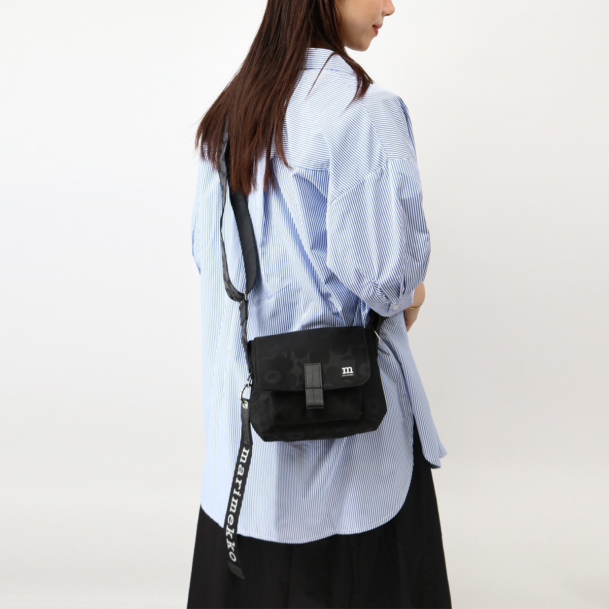 ショルダーバッグ 0928803 999/BLACK Mini Messenger Unikko shoulder bag ミニ メッセンジャー ウニッコ ミニショルダー レディース 斜め掛け クロス