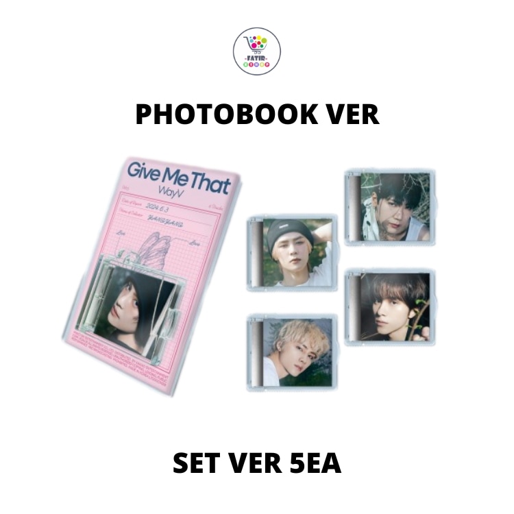 SMini Ver SET Ver WayV 5th Mini Album Give Me That