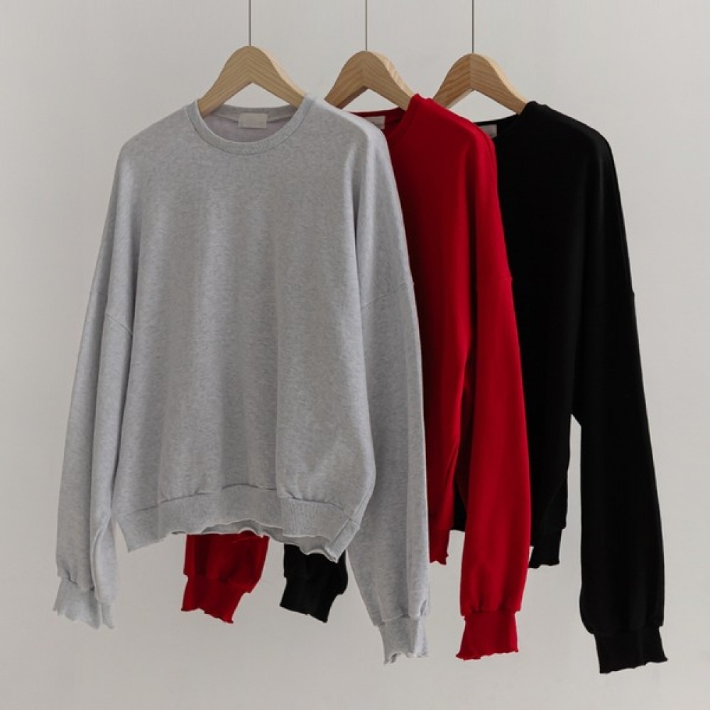 [Elysia] バンフラウンドウェーブスウェットシャツ 5,385円