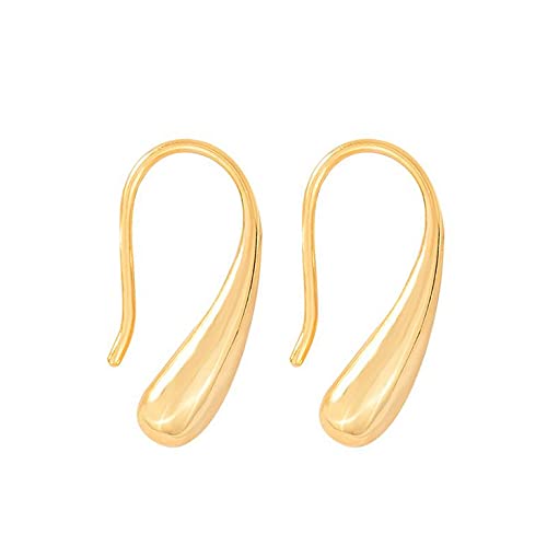 [グラムジュエリー] ピアス しずく型 レディース プレゼント 女性 ゴールド シンプル 小さめ フックピアス 雫 ドロップ シルバー925 18金 18k ゴールドコーティング 5,472円