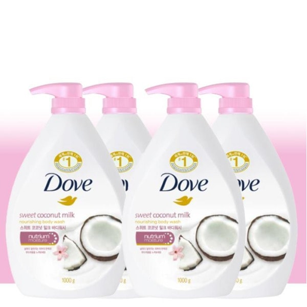 ドブボディウォッシュ ココナッツ 1000g 4個 / SN