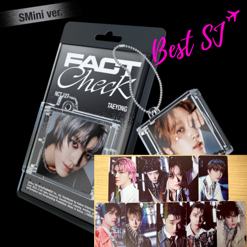 特典EVENT[アルバムメンバー選択]NCT127正規5集 [FACT CHECK]SMini Ver 1セット（9種）