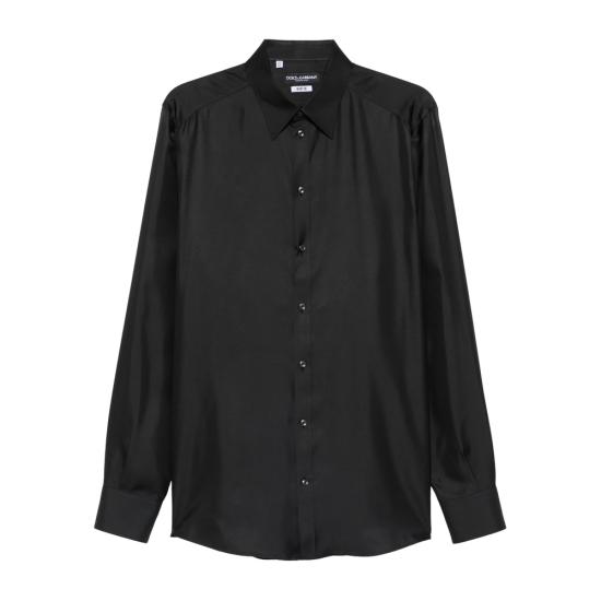 DOLCE & GABBANA Men Shirts G5ML1T FU10S N0000 BLACK