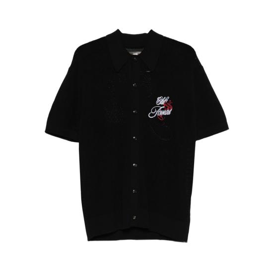 AMIRI Men Shirts AMKNIR1035 BLACK