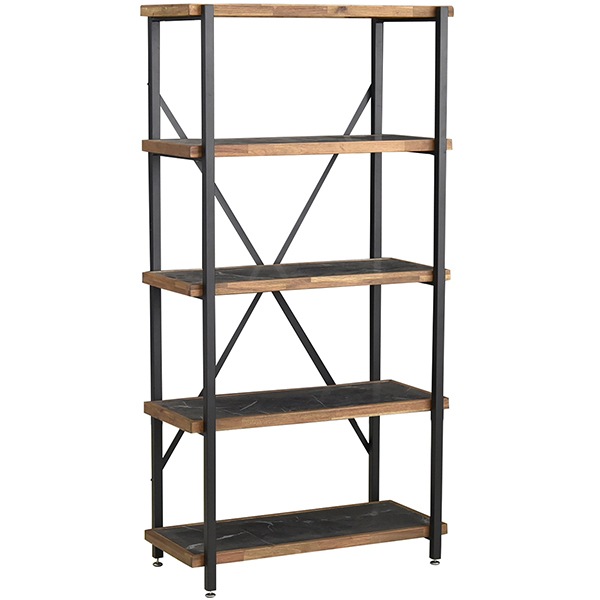 タマリビング シェルフ FJ-W78-5段 DGY メーカー直送 22,950円