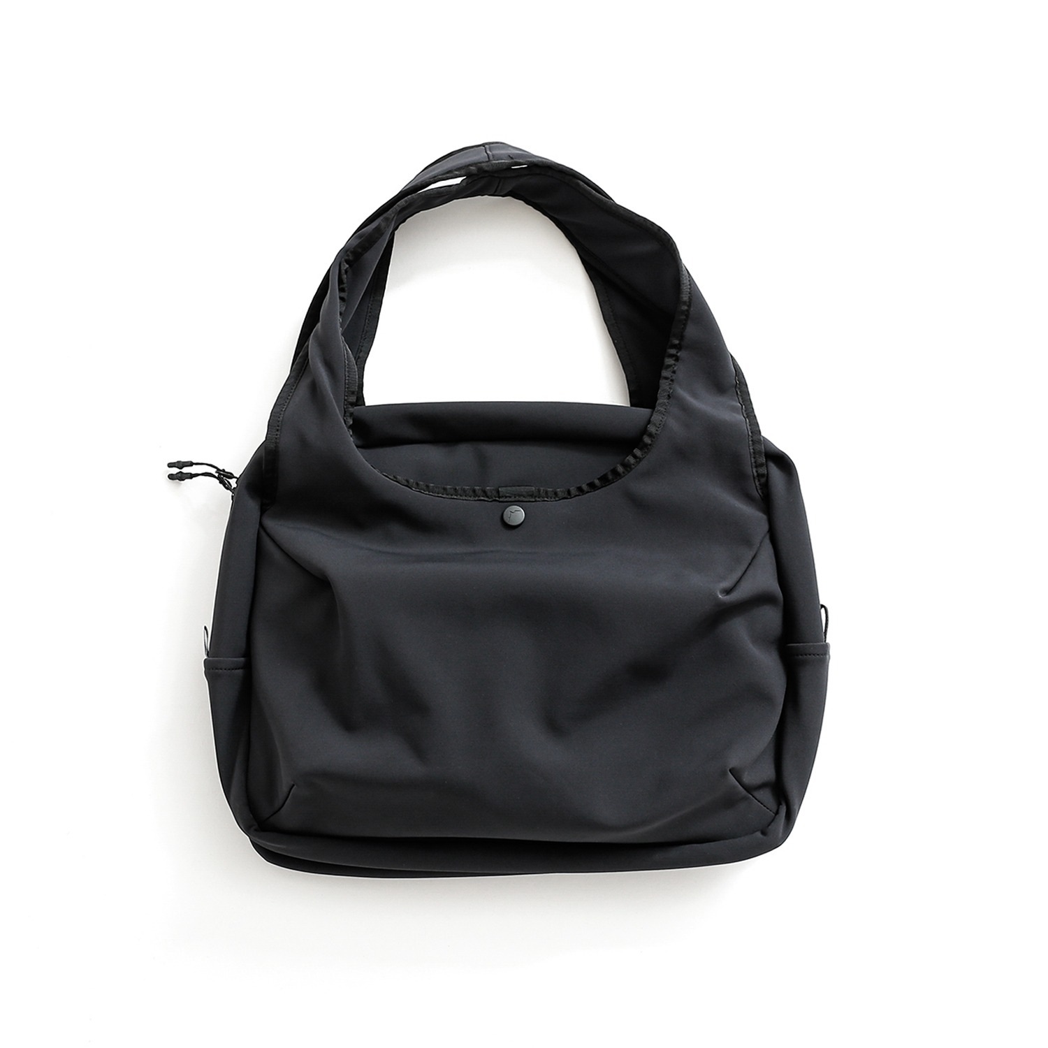 【CAYL】 SHELL TOTE (DOUBLE LAYER) / SM : BLACK