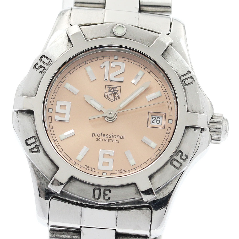 タグホイヤー TAG HEUER WN1314 2000 エクスクルーシブ デイト クォーツ レディース _935996【中古】