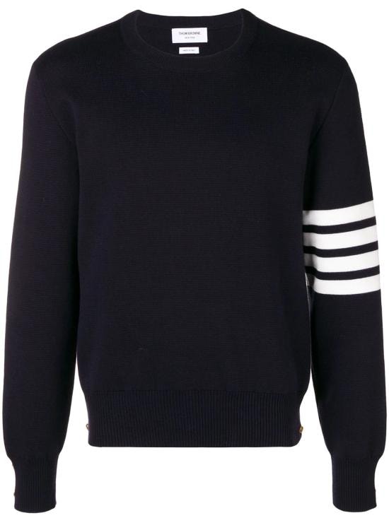 THOM BROWNE Men Sweater MKA202A 00219 415 Blue