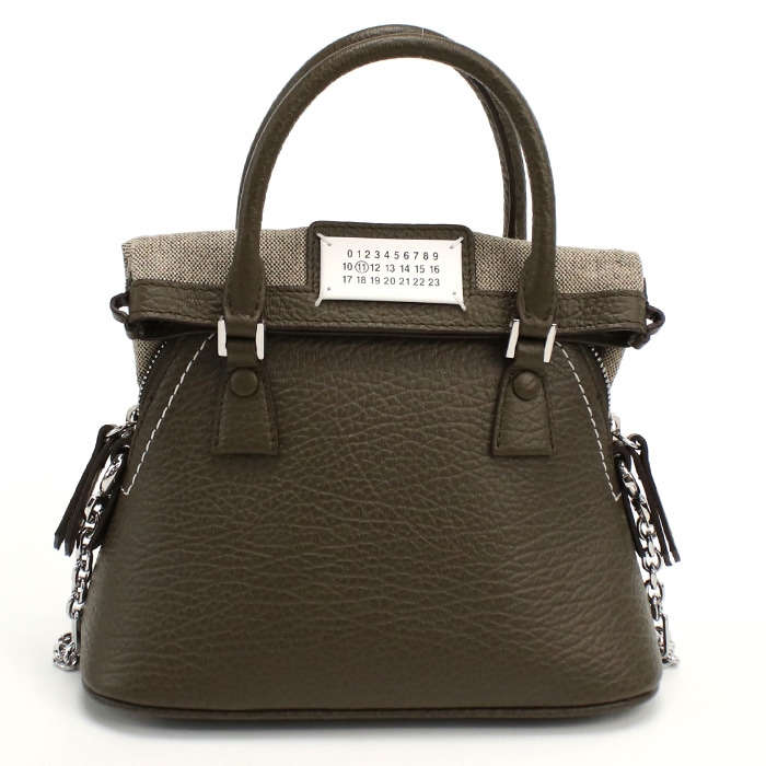 Maison Margiela メゾンマルジェラ S56WG0081 ハンドバッグ ブラウン系 レディース