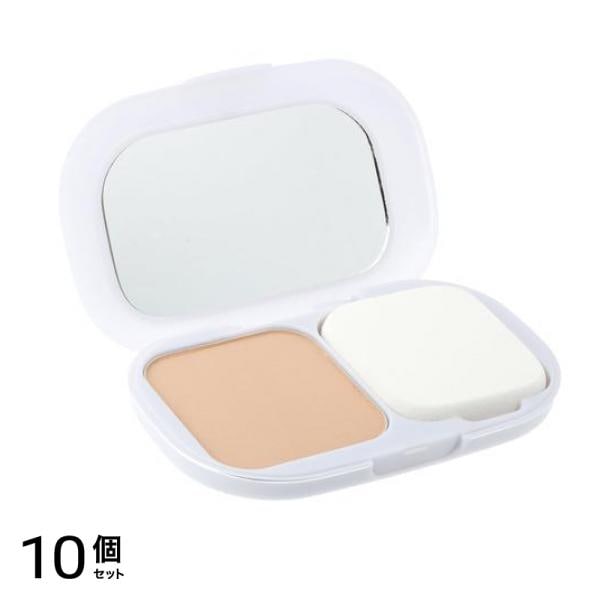 NOAH ノア UVホワイトパウダーファンデーションEX オークル40 スポンジ・鏡付き 10.5g 10個セット