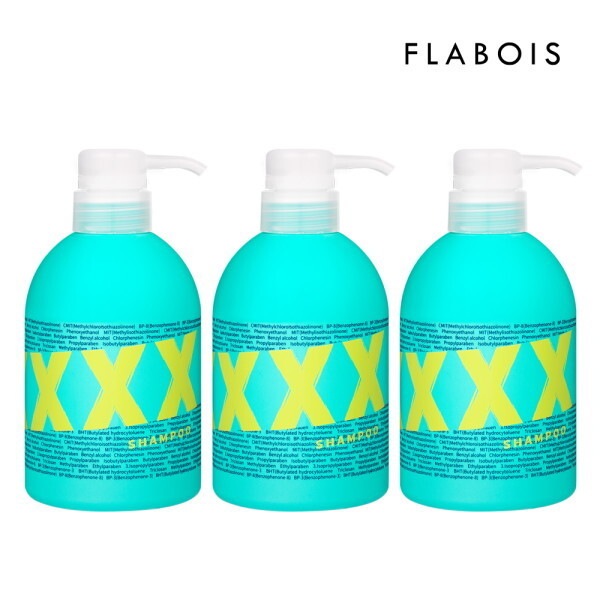 エックスシャンプー480mlx3(頭皮ケア脱毛症状緩和)