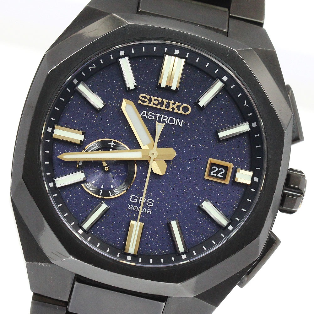 セイコー SEIKO SBXD021/3X62-0AD0 アストロン ネクスター Starry Sky 2024限定モデル GPS ソーラー電波 メンズ 箱・保証書付き_959580【中古】