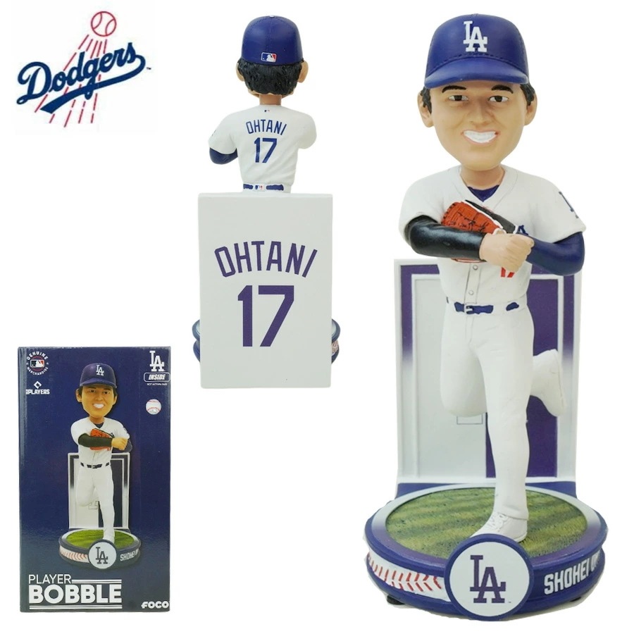 大谷翔平 ボブルヘッド シリアルナンバー入り8インチ バナーシリーズ ピッチング ボブルヘッド フィギュアMLB BANNER SERIES 8inch OHTANIL