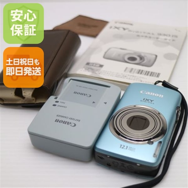 超美品 IXY DIGITAL 930 IS ブルー Canon デジカメ 21