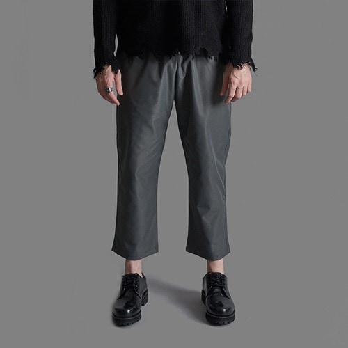 [送料無料]スミスアもーテーラードバンディングチノパンツダークグレー