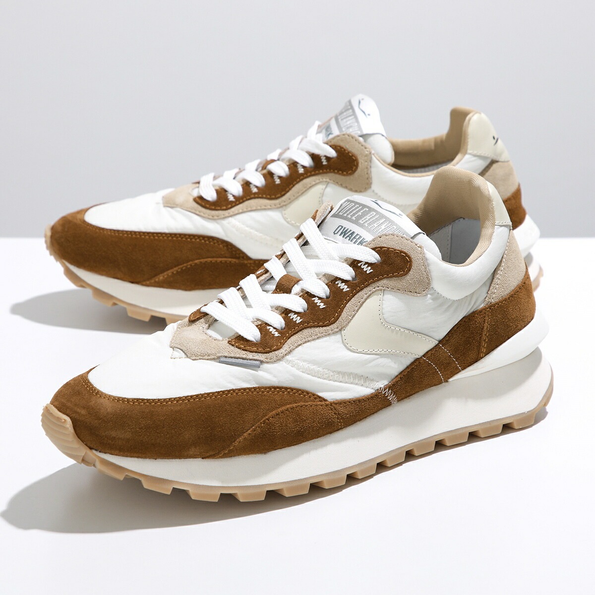 VOILE BLANCHE ボイルブランシェ スニーカー QWARK HYPE 0012017930.18 メンズ ローカット スウェード ナイロン 靴 カラー2色