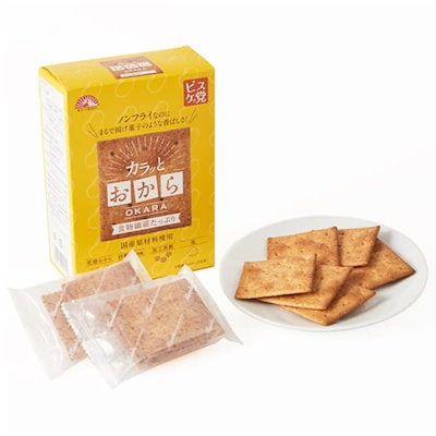 他サイト： 前田製菓 3枚×7袋 カラッとおから 10個入の商品画像