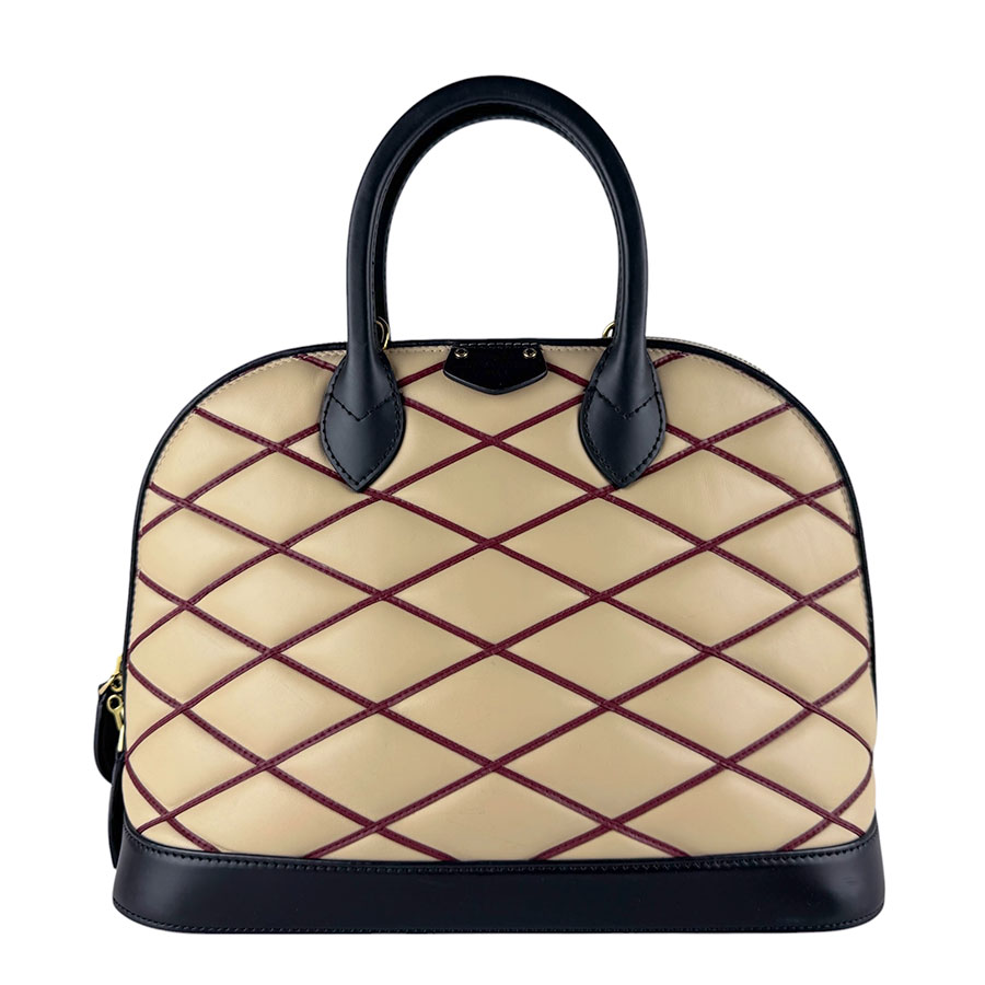 ルイ ヴィトン LOUIS VUITTON ハンドバッグ ショルダーバッグ マルタージュ アルマPM レザー ベージュ/ブラック/ボルドー レディース M50001 z9871