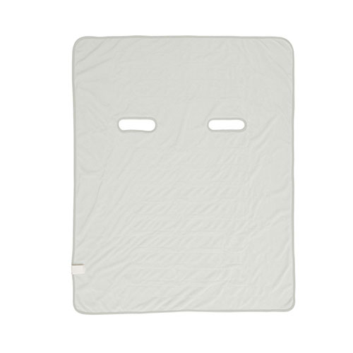 腕だし電気毛布 だら活毛布 グレー