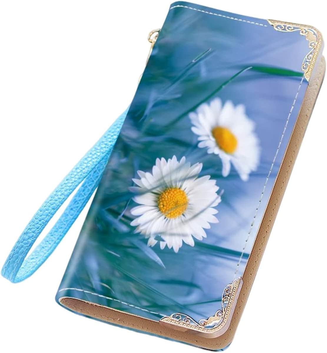 【20%OFFクーポン】花柄 長財布 レディース 大人 ファスナー 大きい 財布 大容量 多機能 カード入れ スマホ入れ可 レシートと小銭 マチ付き お手頃 取り出しやすい スキミング防止 上品 ファ 5,953円