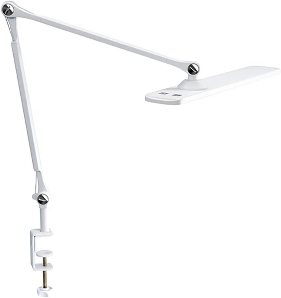 LEDデスクライト 眼の事を考えたデスクライト 【明るさ700~1800ルーメン】 ルミサス ホワイト DK-R115WH/DK-R115BK/DK-R190WH/DK-R190BK 目にやさしい 卓