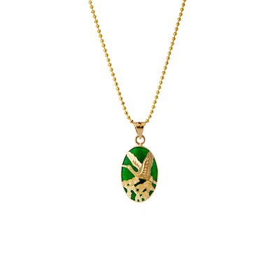 半山半水の高冰種缅甸翡翠バングル 2個セット大清乾隆年製古董品