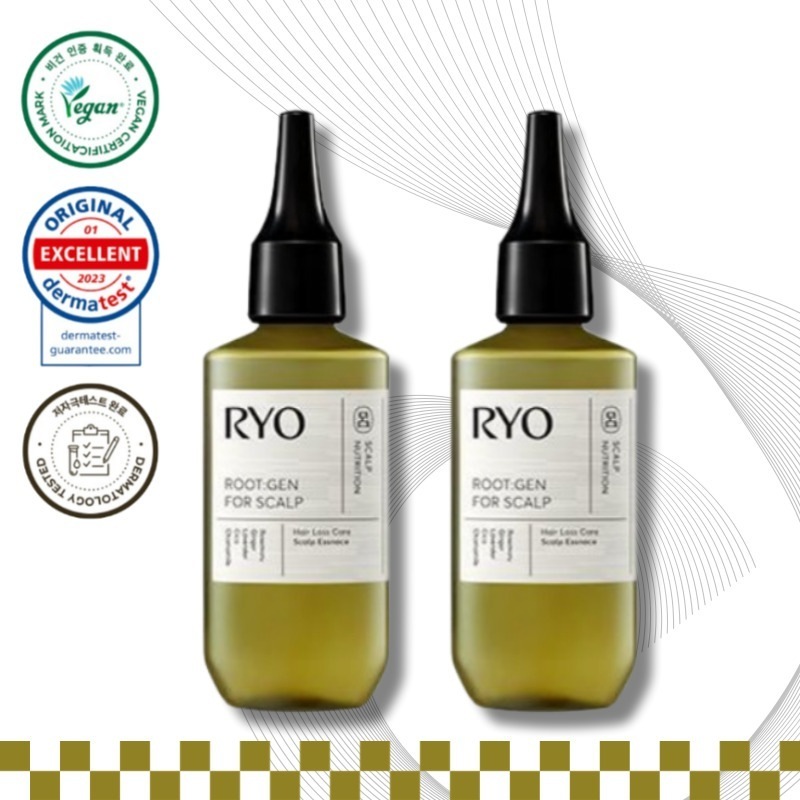 ルートジェン脱毛症状ケア頭皮エッセンス80ml X 2個, ヘア, 頭皮ケア, 韓国 化粧品, 即日 発送 開始