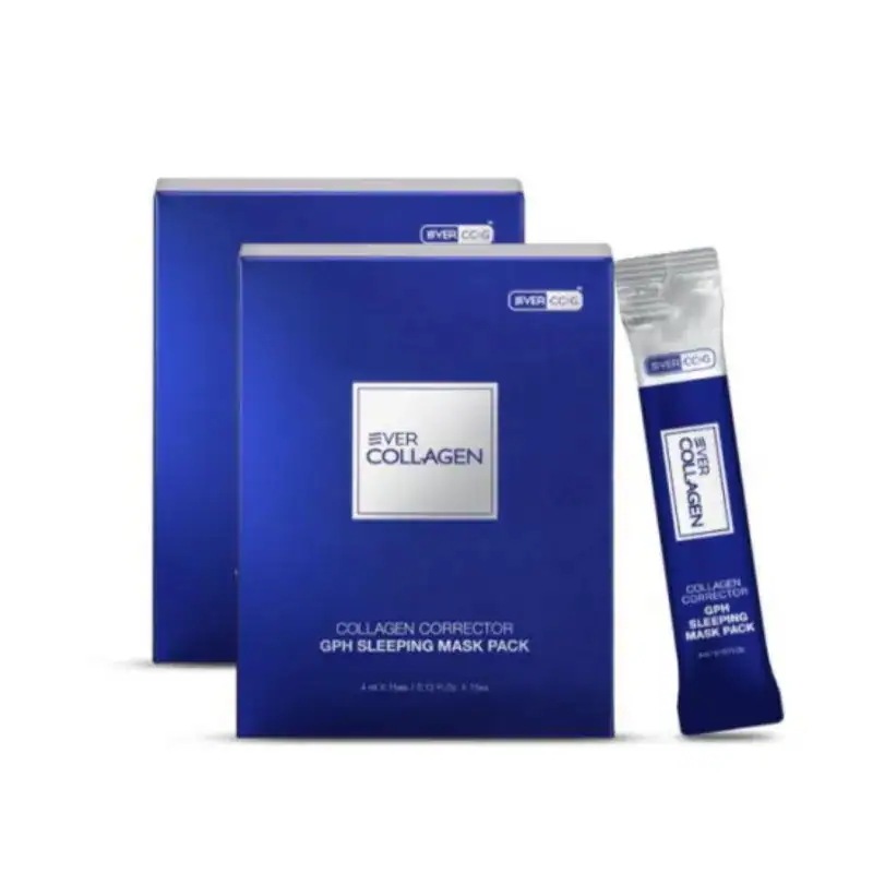 [正規品] [1+1 2セット] [15枚入+15枚入] /コラーゲン 白い肌/ (コラーゲンコレクターGPHスリーピングマスクパック 4ml X 15枚入)*2