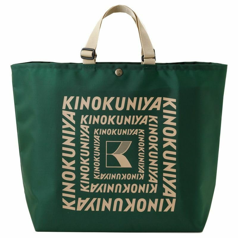 [KINOKUNIYA] 紀ノ国屋 アジャスタブルストラップバッグ グリーン