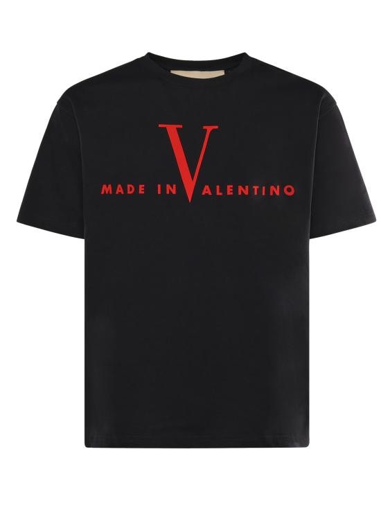 VALENTINO GARAVANI Men T-Shirts 8V3MG16P BAQ0NR Black