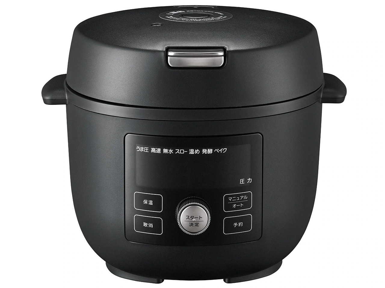 TIGER COOKPOT COK-A220-KM [マットブラック] 電気圧力鍋
