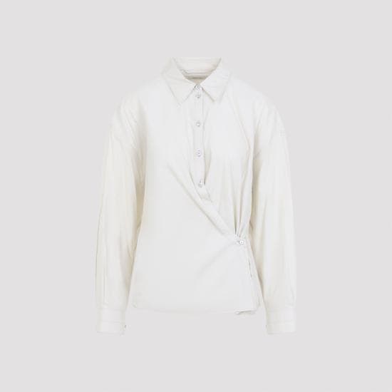 LEMAIRE Women Shirts SH1141 LF1500 WH048 LIGHT CREAM