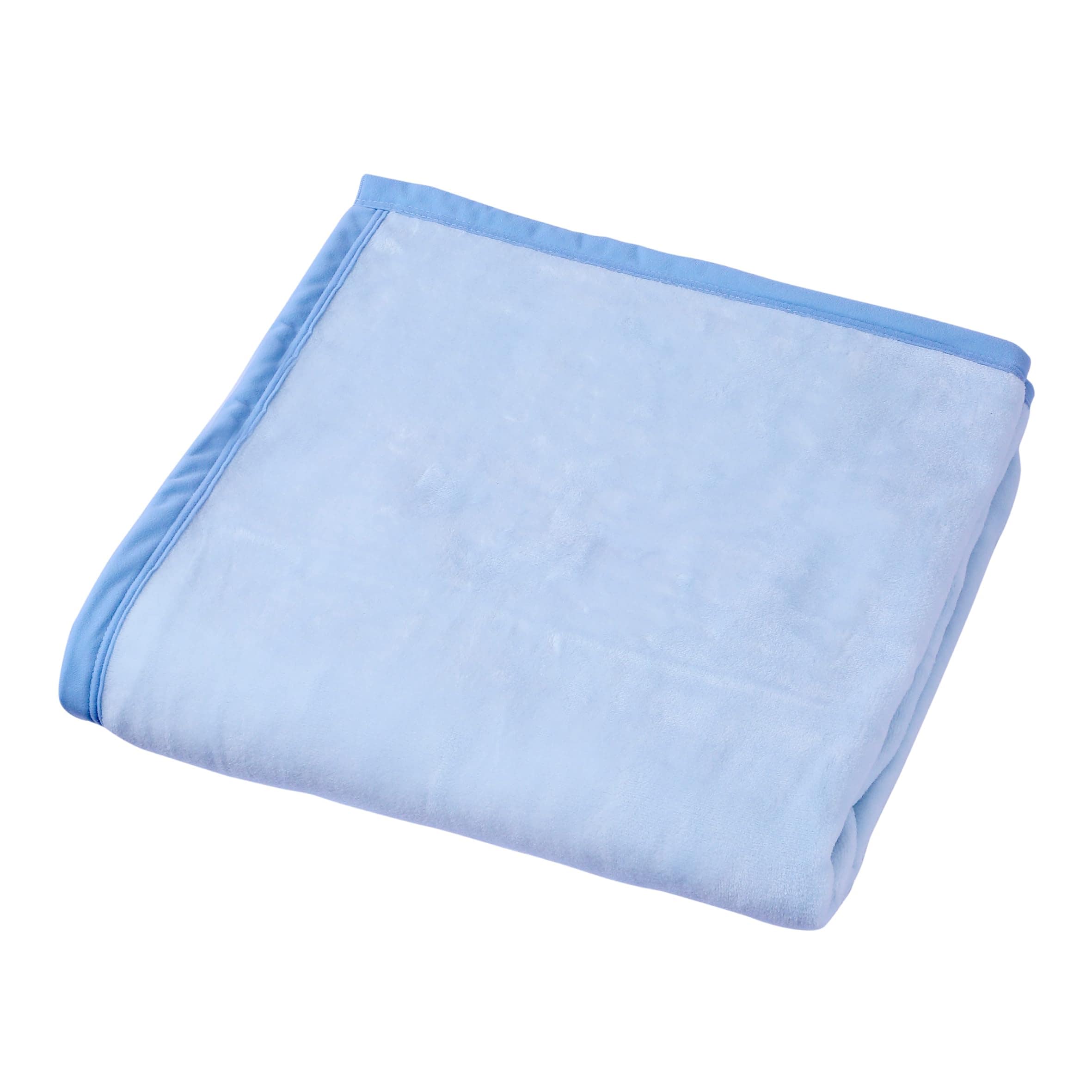 nishikawa 【 西川 】 セブンデイズ 綿毛布 シングル 洗える パイル 綿100％ オーガニックコットン使用 やわらか 日本製 ブルー FQ05081004